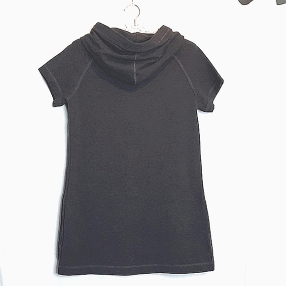 FILA Charcoal Heathered Hoodie Tunic Dress - Picture 2 of 7